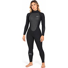 Typhoon Womens Storm5 5/4Mm Backzip Neoprenanzug - Schwarz Typhoon Womens Storm5 5/4Mm Backzip Neoprenanzug - Schwarz