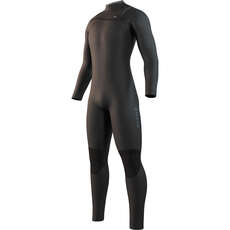 Traje De Neopreno Mystic Motion 5/3 Mm Con Cremallera Frontal, Color Negro 250006