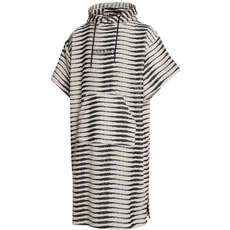 Mystic Jaquard Cotton Poncho Robe - Marshmallow 240416 Mystic Jaquard Cotton Poncho Robe - Marshmallow 240416