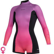 Muta Corta A Manica Lunga Mystic Lunar Bk Da Donna 2/2 Mm Con Cerniera Posteriore - Corallo 240113 Muta Corta A Manica Lunga Mystic Lunar Bk Da Donna 2/2 Mm Con Cerniera Posteriore - Corallo 240113