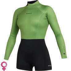 Muta Corta A Manica Lunga Mystic Lunar 2/2 Mm Con Cerniera Posteriore Da Donna - Verde Tenue 240111 Muta Corta A Manica Lunga Mystic Lunar 2/2 Mm Con Cerniera Posteriore Da Donna - Verde Tenue 240111