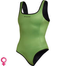 Costume Da Bagno In Neoprene Lunar Da Donna Mystic - Verde Tenue 240220 Costume Da Bagno In Neoprene Lunar Da Donna Mystic - Verde Tenue 240220