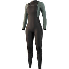 Mystic Womens Star 5/3mm Front-Zip Fullsuit Wetsuit - Dark Olive 250050