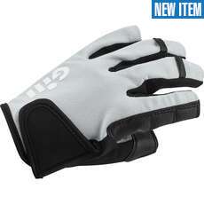 Gill Damen-Meisterschaftssegelhandschuhe, Kurze Finger – Grau 72543W Gill Damen-Meisterschaftssegelhandschuhe, Kurze Finger – Grau 72543W