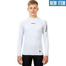 Gul Junior Langarm-Rashguard - Weiß Gul Junior Langarm-Rashguard - Weiß