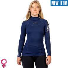 Gul Damen Langarm-Rashguard - Blau Gul Damen Langarm-Rashguard - Blau