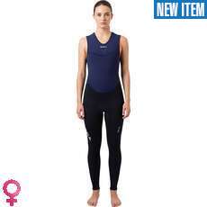 Gul Damen Code Zero 1Mm Long Jane Eco Neoprenanzug - Schwarz Gul Damen Code Zero 1Mm Long Jane Eco Neoprenanzug - Schwarz