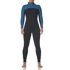 Typhoon Damen Essential 3/2 Mm Neoprenanzug Mit Rückenreißverschluss – Ozean/Schwarz Typhoon Damen Essential 3/2 Mm Neoprenanzug Mit Rückenreißverschluss – Ozean/Schwarz