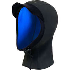 Sola 3mm Peaked Mesh Hood Black/Blue - A1334