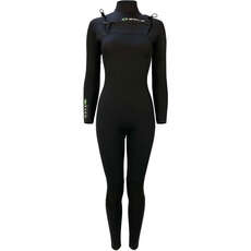 Sola Womens Nova 5/4mm Front Zip Wetsuit - Black