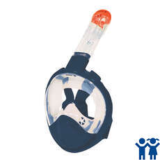 Beuchat Junior Smile Full Face Snorkeling Mask - Deep Blue Beuchat Junior Smile Full Face Snorkeling Mask - Deep Blue