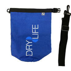 Dry Life 5L Soft Tarp Dry Bag & Bandolera - Azul