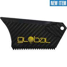 Global Surf Surfboard Wax Comb - Schwarz Global Surf Surfboard Wax Comb - Schwarz
