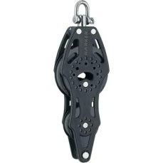 Harken 2691 75Mm Carbo Fiddle Block - Swivel &Amp; Becket Harken 2691 75Mm Carbo Fiddle Block - Swivel &Amp; Becket