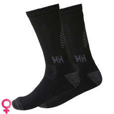 Helly Hansen Hh Lifa Merino Calcetines - Negro - Paquete De 2 Helly Hansen Hh Lifa Merino Calcetines - Negro - Paquete De 2