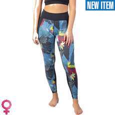 Gul Damen Luna7 2Mm Neoprenanzughose - Tropical/Schwarz Gul Damen Luna7 2Mm Neoprenanzughose - Tropical/Schwarz