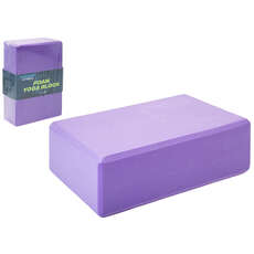 Bloc De Yoga En Mousse Pursuit Fitness - Violet