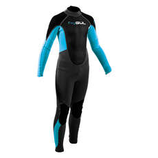 Gul Junior Response 3/2mm Wetsuit - Grey/Blue - RE1322-B7