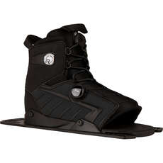 Chaussure De Ski Nautique Radar Vector Boa Avec Cadre Arrière Feather Frame - Blackout