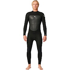 Rip Curl Omega 3/2 Mm Blindstich-Neoprenanzug – Schwarz Rip Curl Omega 3/2 Mm Blindstich-Neoprenanzug – Schwarz
