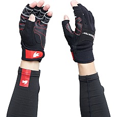 Rooster Pro Race 5 Segelhandschuhe Mit Kurzen Fingern - Schwarz Rooster Pro Race 5 Segelhandschuhe Mit Kurzen Fingern - Schwarz