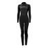 Sola Womens Star 5/3mm Back Zip Wetsuit - Black A1503