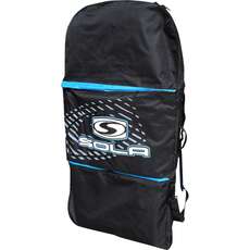 Sola Doppelbodyboard Tasche / Rucksack - Schwarz / Blau - 42 "