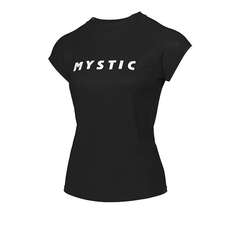 Mystic Womens Star Rashvest À Manches Courtes - Noir 220296