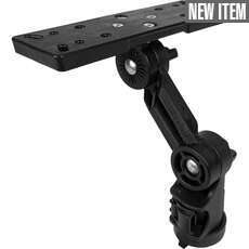 Rechteckige Yak Attack Fischfinderhalterung Mit Schienenmontierter Locknload-Befestigung Rechteckige Yak Attack Fischfinderhalterung Mit Schienenmontierter Locknload-Befestigung