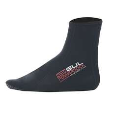 Gul Power 0.5Mm Wetsuit Socken - Schwarz / Rot - Bo1271-B7k