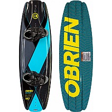 Obrien Clutch | Border Boat Series Wakeboard- Und Bindungspaket – 138 Cm Obrien Clutch | Border Boat Series Wakeboard- Und Bindungspaket – 138 Cm