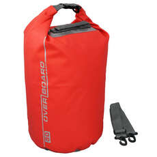Overboard Sac Étanche Dry Tube - 30 Ltr - Rouge